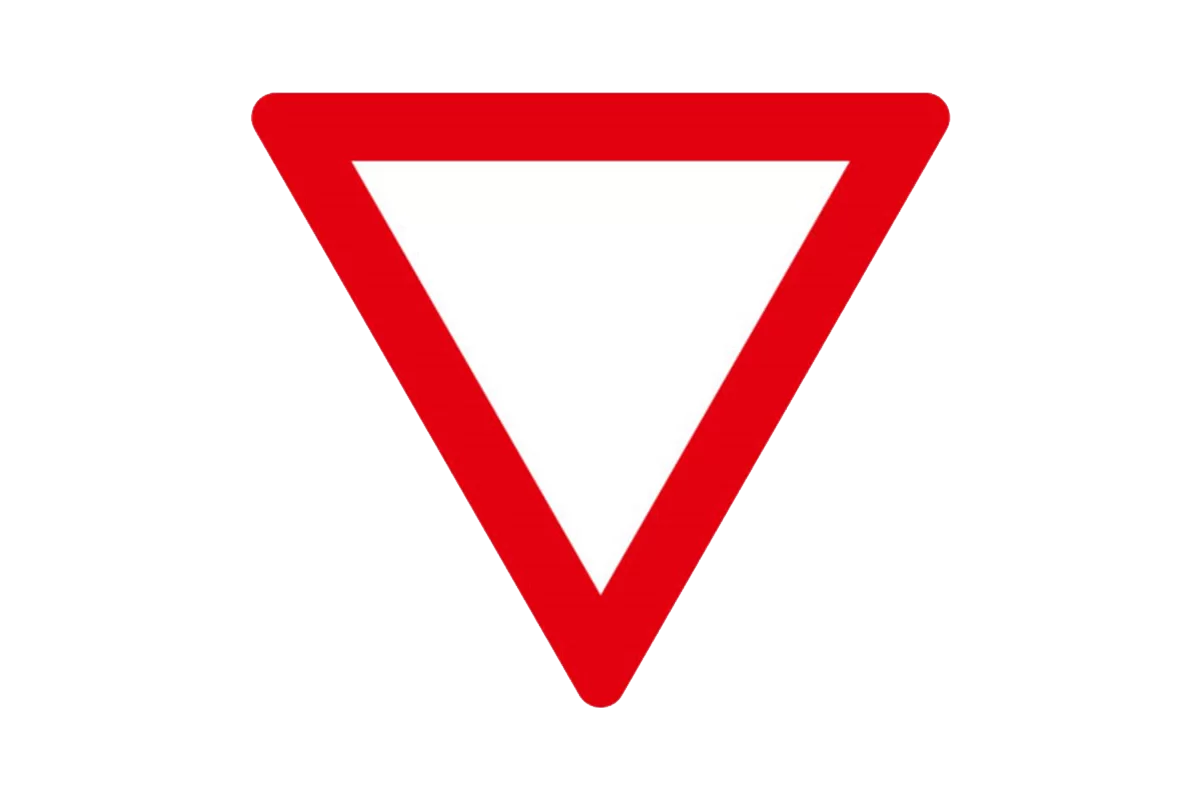 Yol Ver trafik levhası